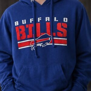 47 Buffalo Bills Blue and Red Hoodie